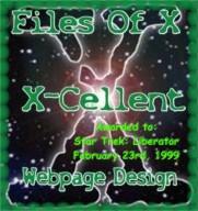 The files of X   X-cellent webpage design award