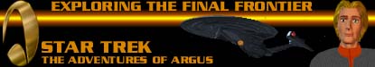 Read about the voyages of the starship Argus'